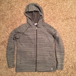 Grey Columbia Zip Up Sweatshirt/Hoodie